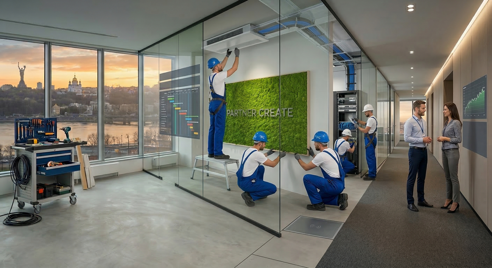 Fit-out під ключ чи підрядники поштучно: що насправді дешевше для бізнесу